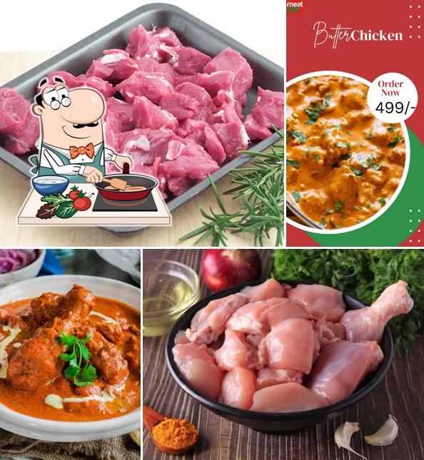 Chicken curry at Meat One Mutton Poultry Seafood