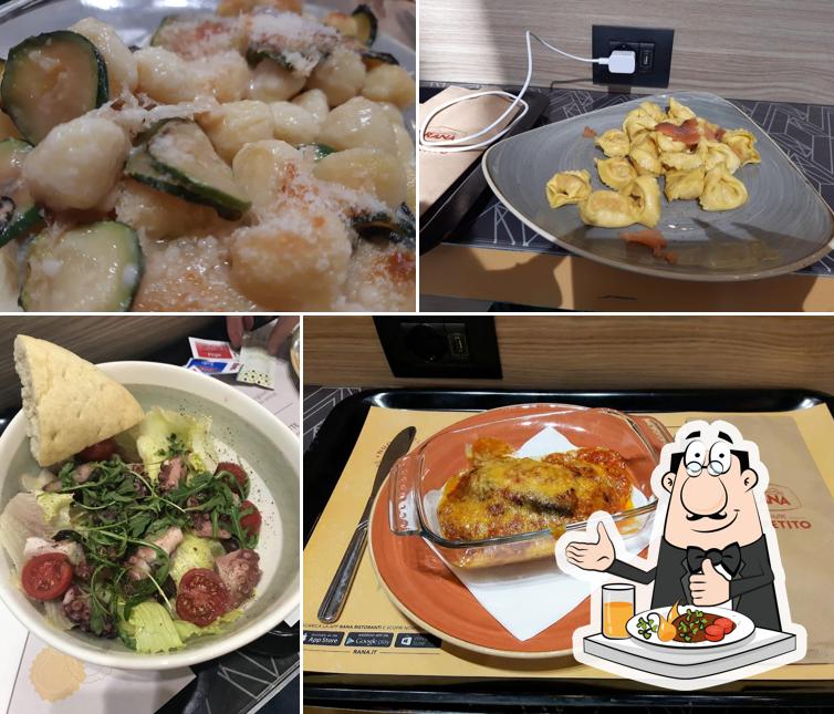 Cibo al Ristorante Giovanni Rana Adigeo