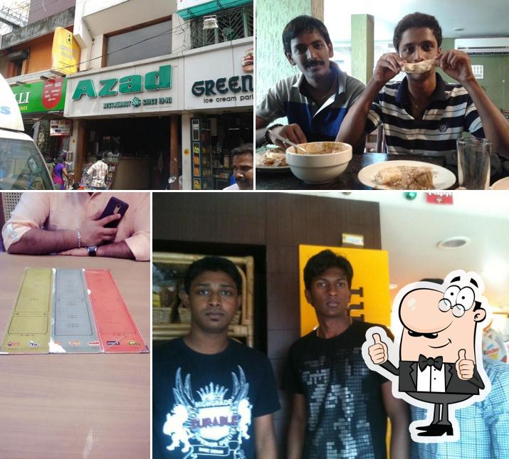 Here's a photo of Azad Restaurant