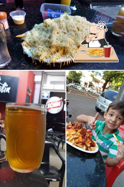 Batata frita em Chaplin Choperia