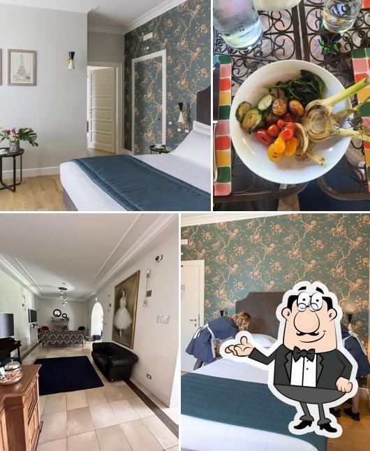 Gli interni di Favilla Hotel di Charme e Ristorante