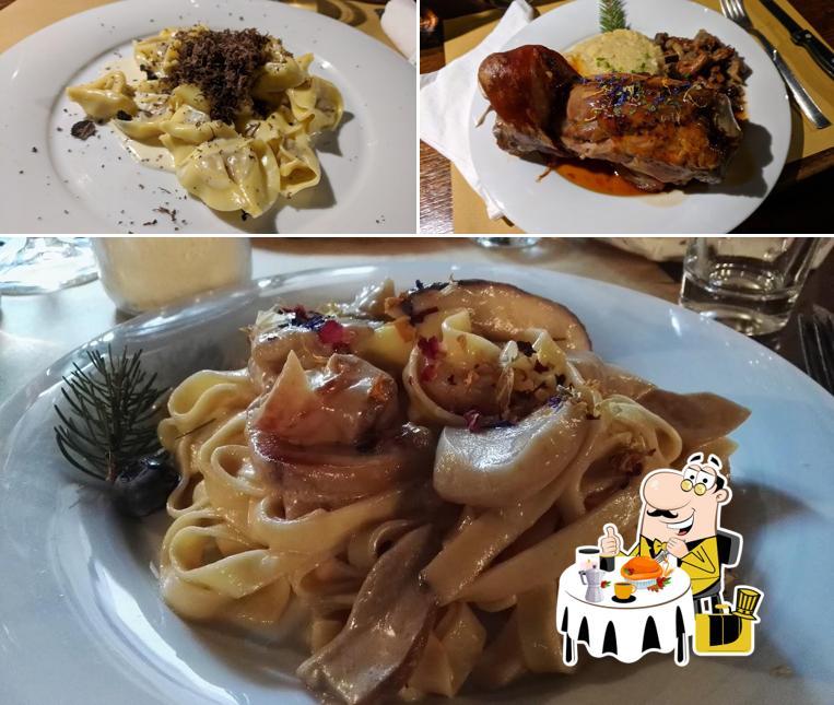 Platti al Osteria La Montanara