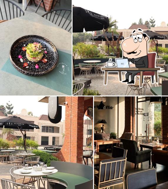 The interior of Cafe Elizabeth III