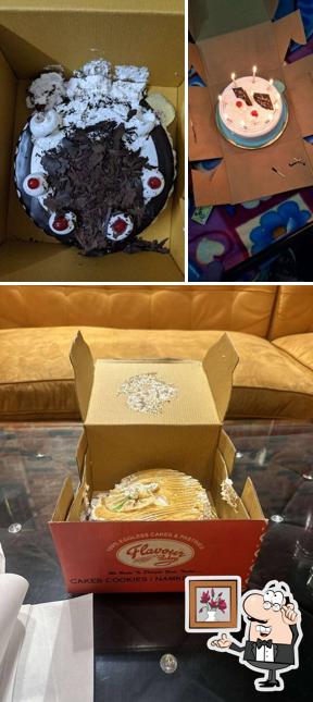 The interior of Flavours Bakers