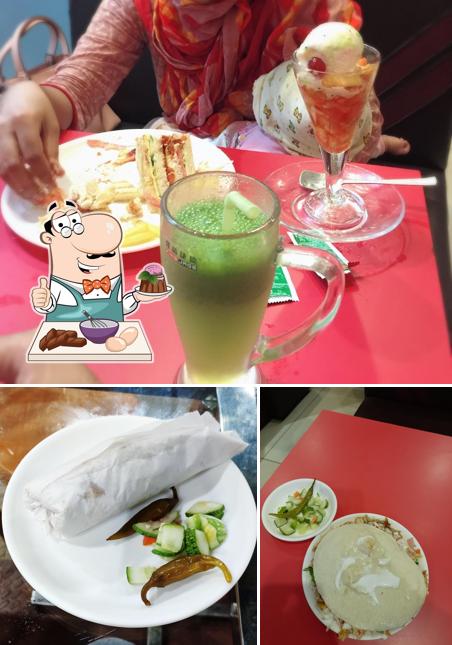 Purple Cafe provides a variety of sweet dishes