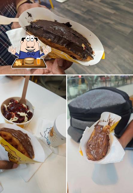 Food at The Belgian Waffle Co