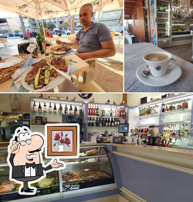 Gli interni di Da Franco