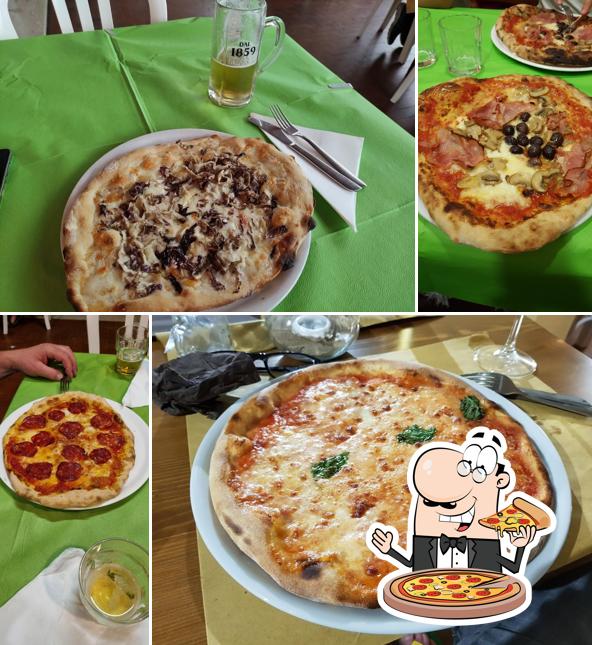 Prenditi tra le molte varianti di pizza