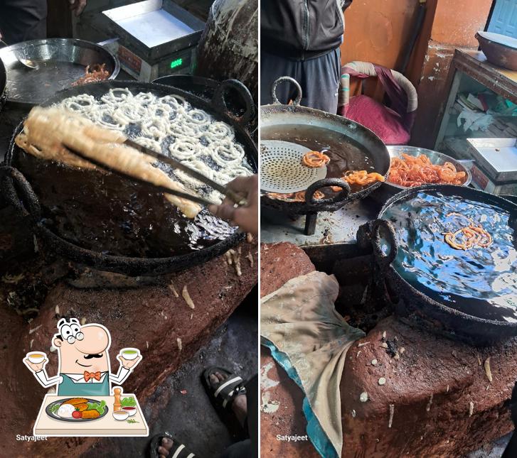 Food at Famous Jalebi Shop
