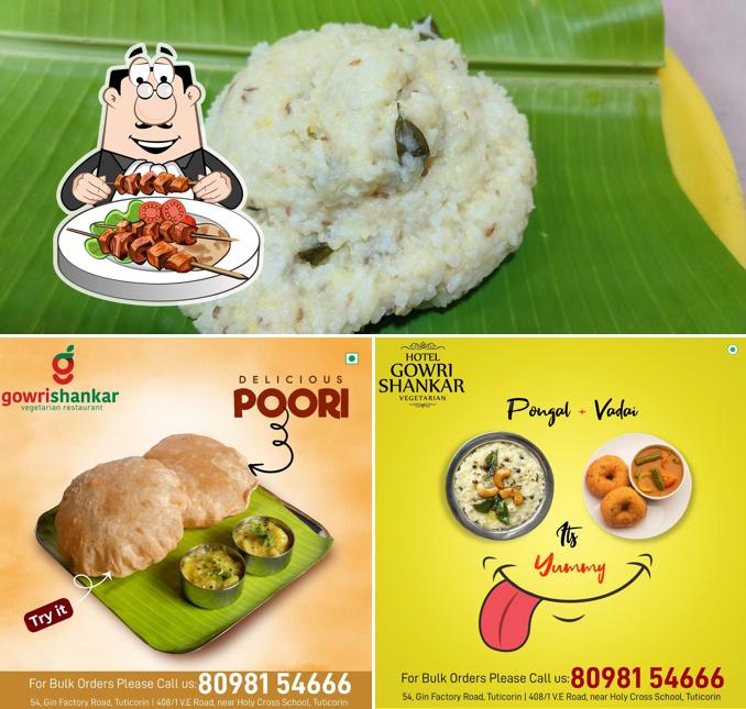 Food at Hotel gowrisankar