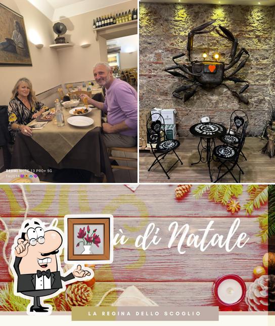 Dai un'occhiata agli interni di Ristorante La Regina Dello Scoglio