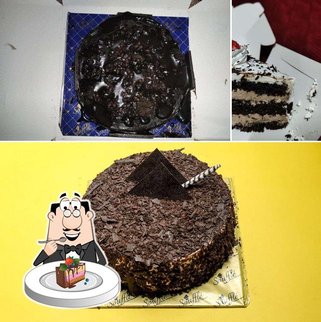 Chocolate cake at Souffle Cake Shop Badlapur Railway Station West