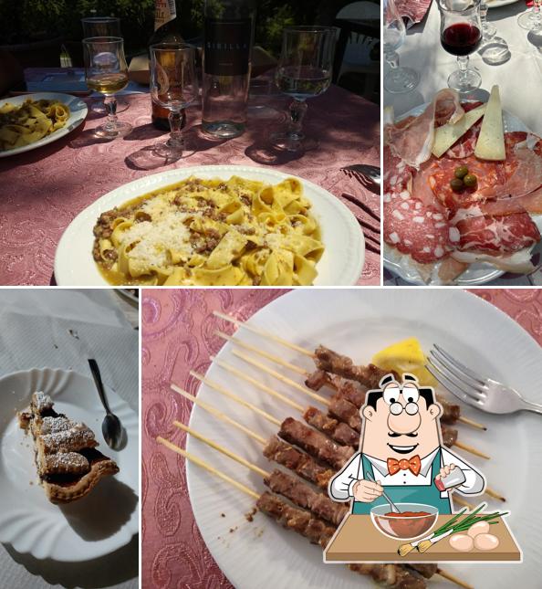 Ravioli al Trattoria Taverna Del Lago