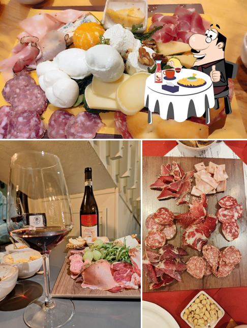 Piatto di formaggi al Vineria Antonelli