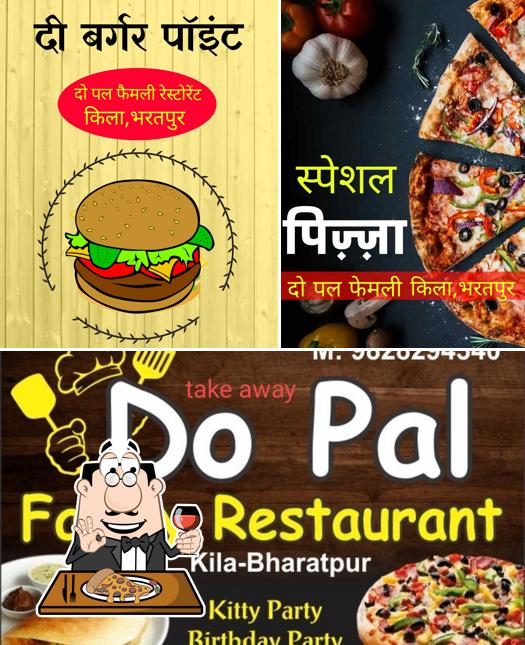 Pick pizza at Do Pal Family Restaurant