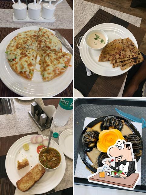 Food at Flavour Restaurant