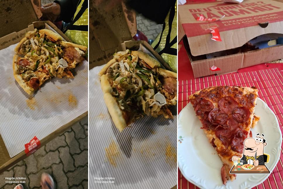 Comida em Pizza Hut