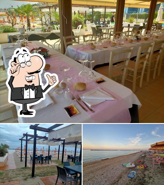 Gli interni di Lido Gabbiano Sea Di Nicoletta Scafà
