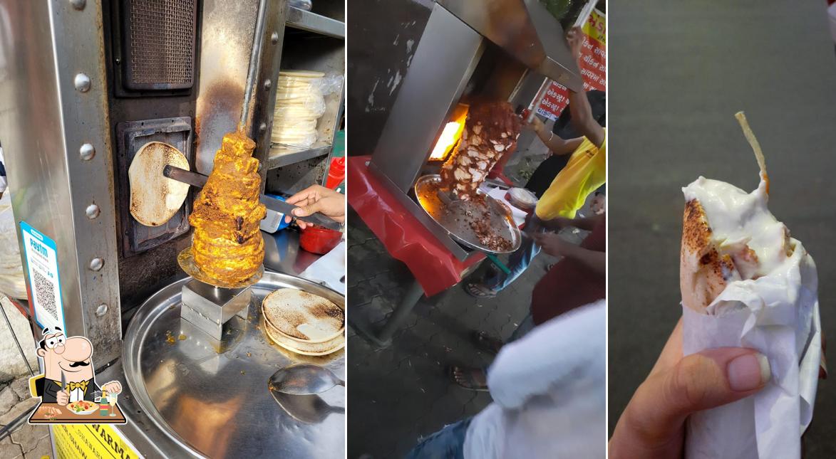 Meals at Bhandari Paneer Shawarma