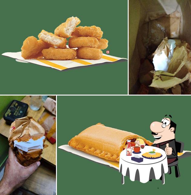 Cheese plate at McDonald's