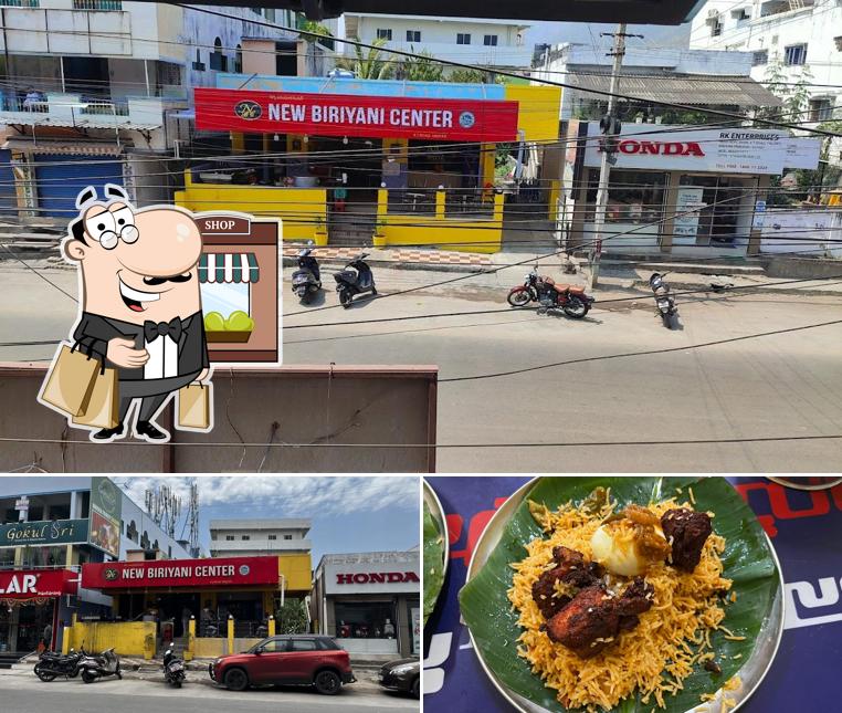 The photo of New Biryani Centre’s exterior and food