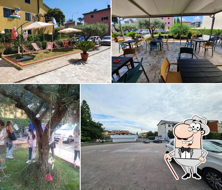 Gli esterni di Casa del Popolo di Bottegone - Circolo ARCI