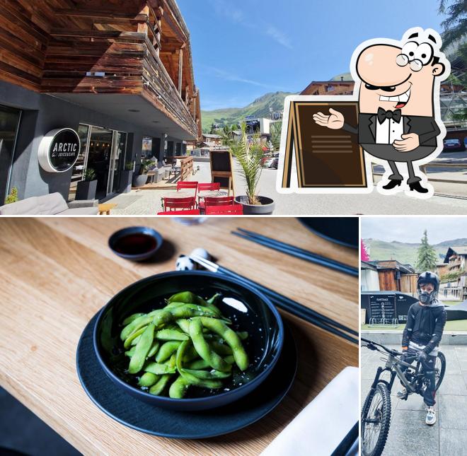 La foto di esterno e cibo da U-YAMA Sushi Bar