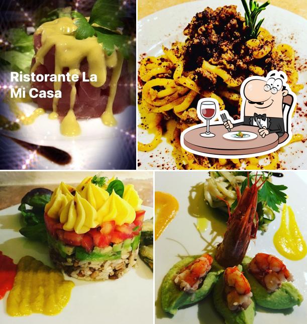 Platti al Ristorante La Mi Casa