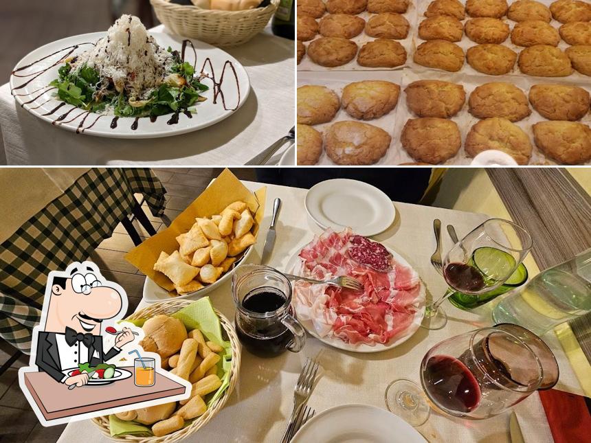 Prosciutto crudo al Osteria Imelde Parma