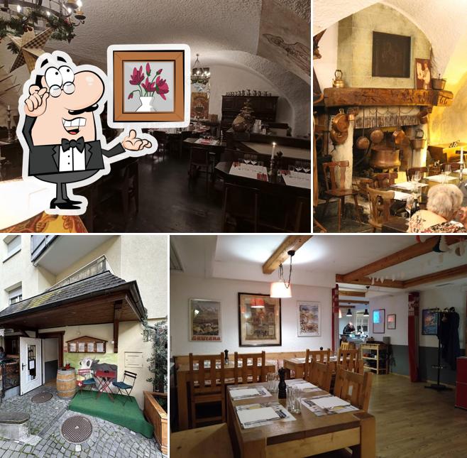 Dai un'occhiata agli interni di Caveau des Vignerons