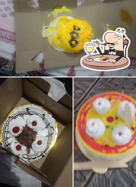 Food at Pooja cakes and bakery