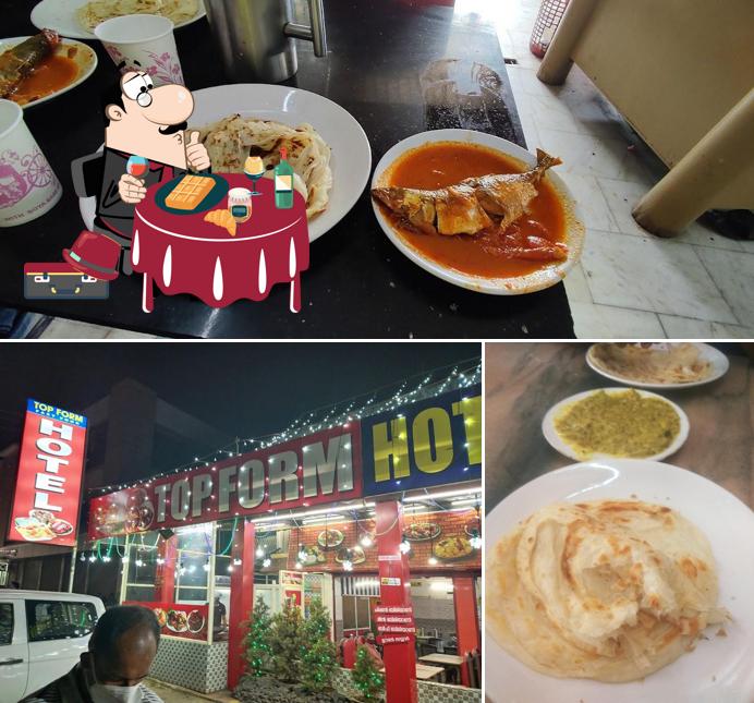 Top Form Hotel serves a number of sweet dishes