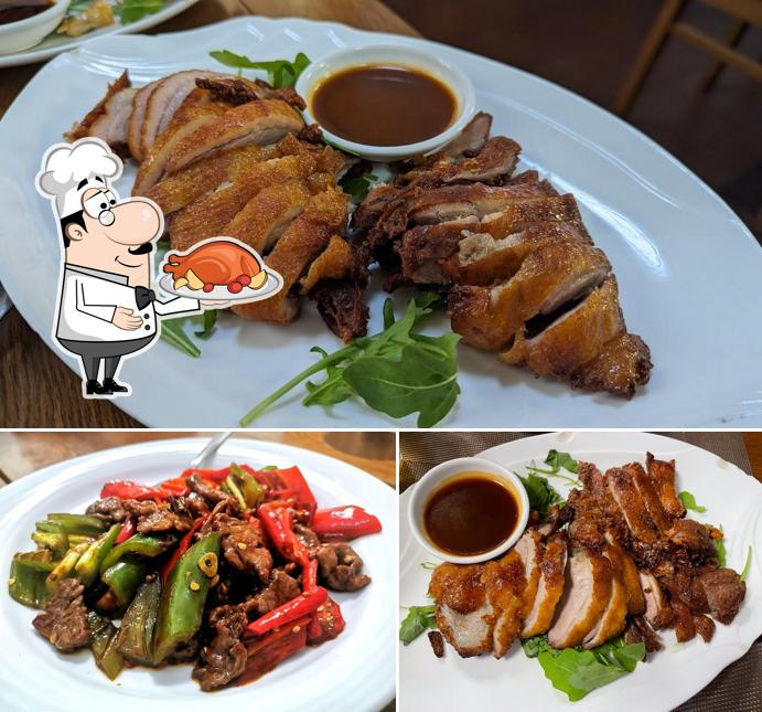 Anatra laccata alla pechinese al Ristorante specialita cinese