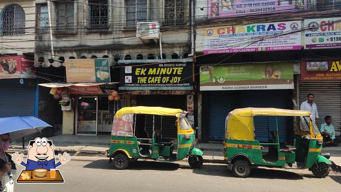 Food at Ek Minute The Cafe of Joy