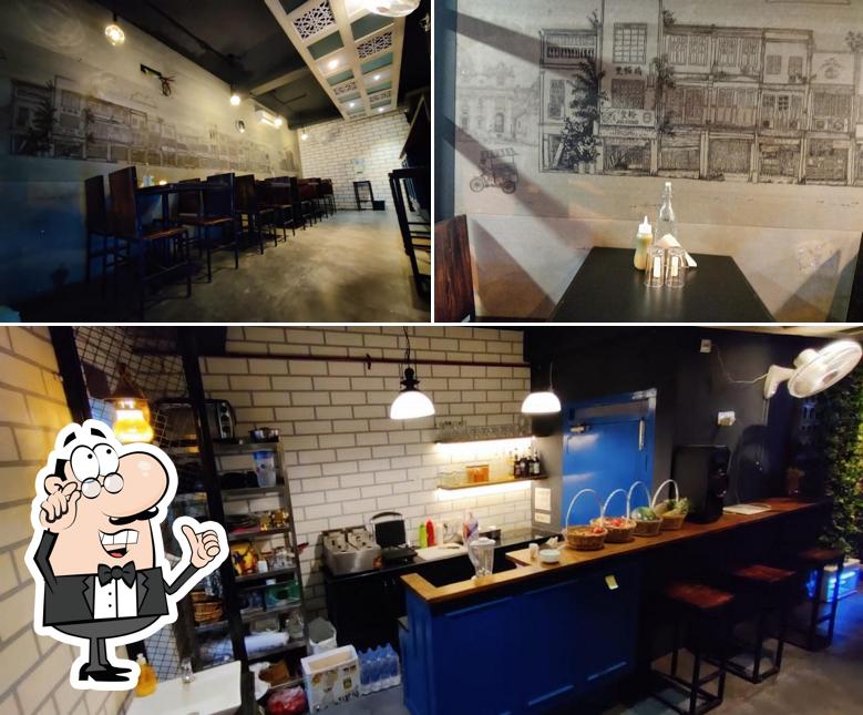 Take a seat at one of the tables at BLISS FUSION RESTAURANT