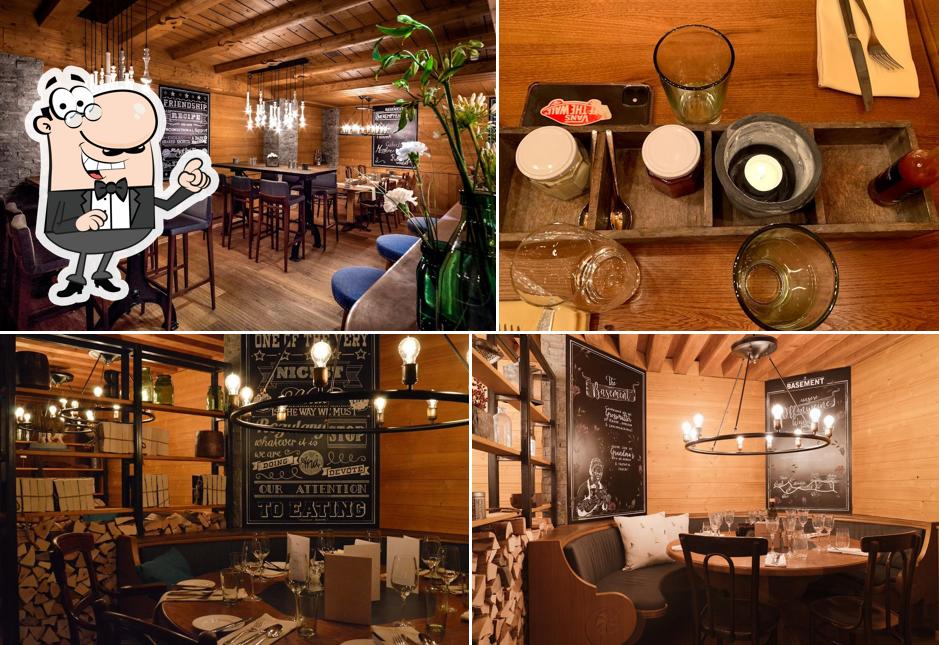 Dai un'occhiata agli interni di Restaurant The Basement