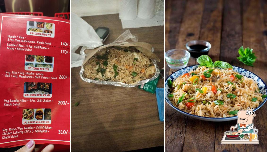 Fried rice at THE GREAT CHINESE HUT