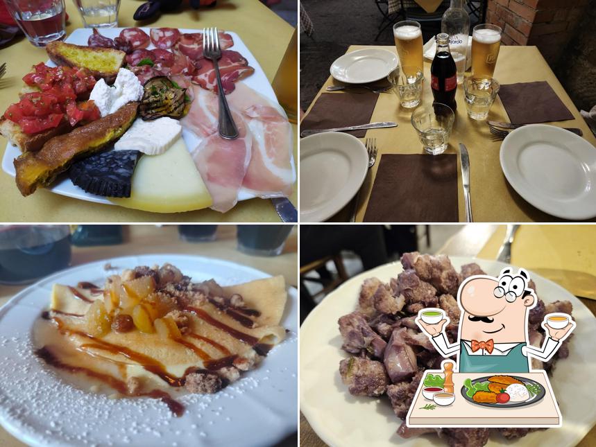 Platti al Trattoria L'Archetto