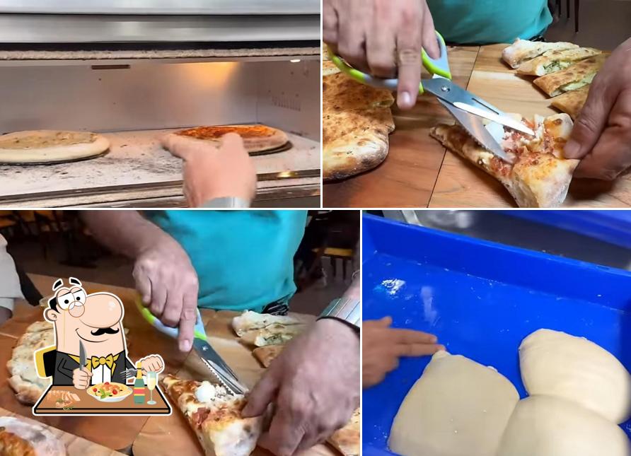 Meals at Gustos Pizzeria