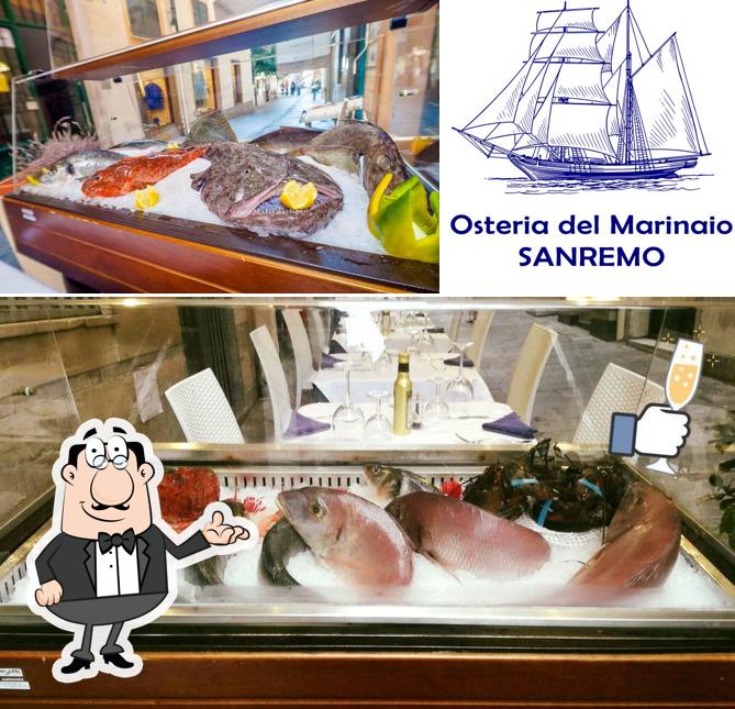 Siediti a un tavolo di Osteria del Marinaio