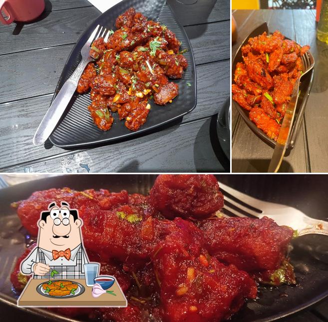 Chicken wings at Down to Earth Cafe & Diner