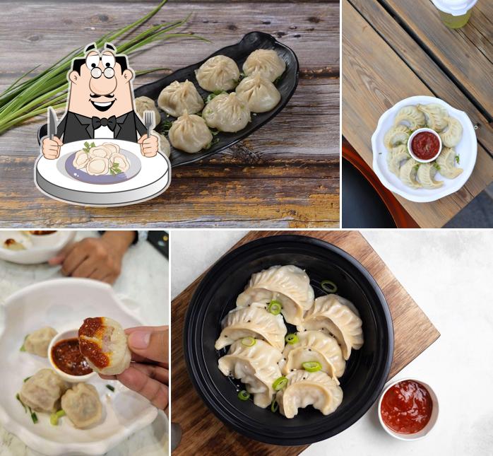 Dumplings at Fat Tiger Sec 28 Faridabad