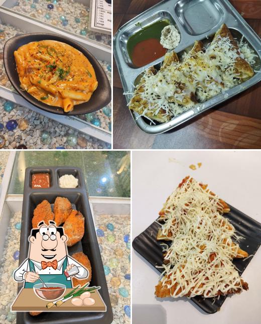 Ravioli at Jain Shri Pav Bhaji & Sandwich