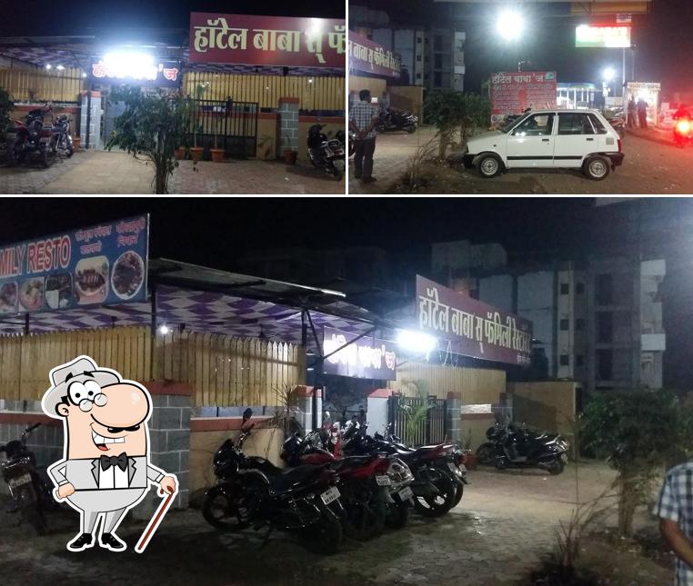 The exterior of Baba Garden And Restaurant
