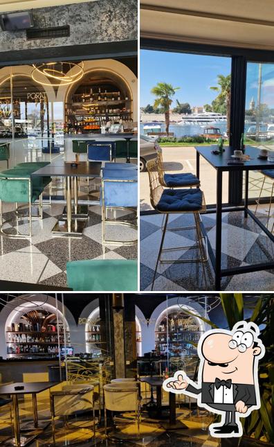 Gli interni di Porat