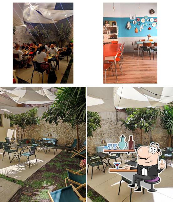 Gli interni di Holy Food Genuino Market