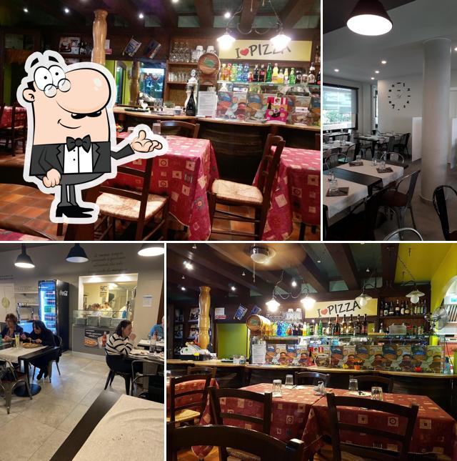 Gli interni di Non Solo Pizza