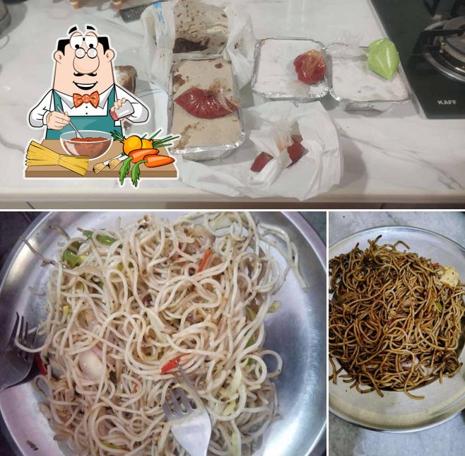 Spaghetti bolognese at Chinese tadka