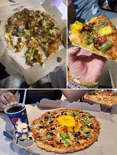 Food at Domino's Pizza Bardez, Candolim