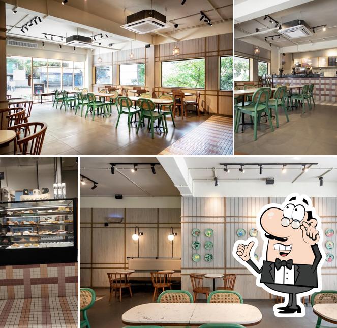 The interior of Third Wave Coffee